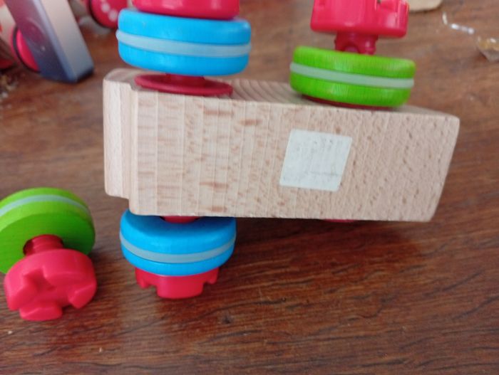 Jeu de construction en bois - photo numéro 6