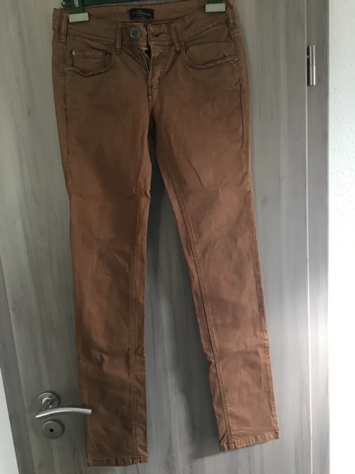 Jean slim camel Cimarron T.38