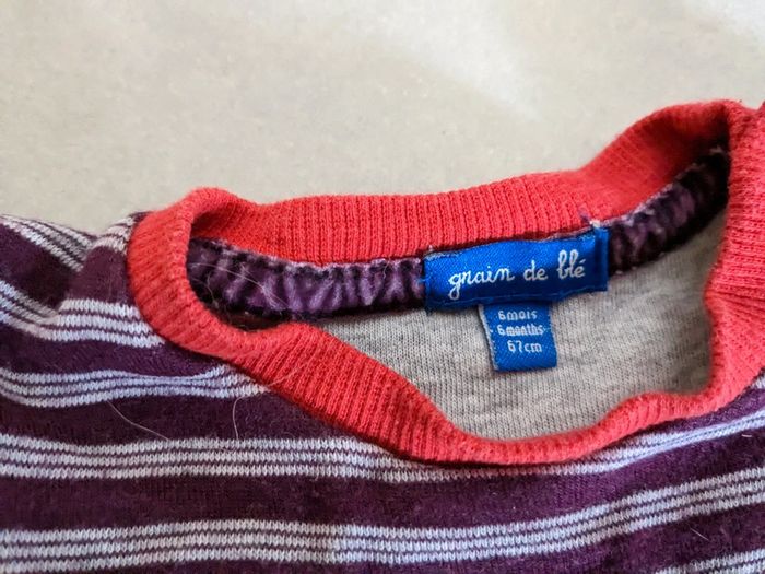 Lot 3 tee-shirt 6mois - photo numéro 4