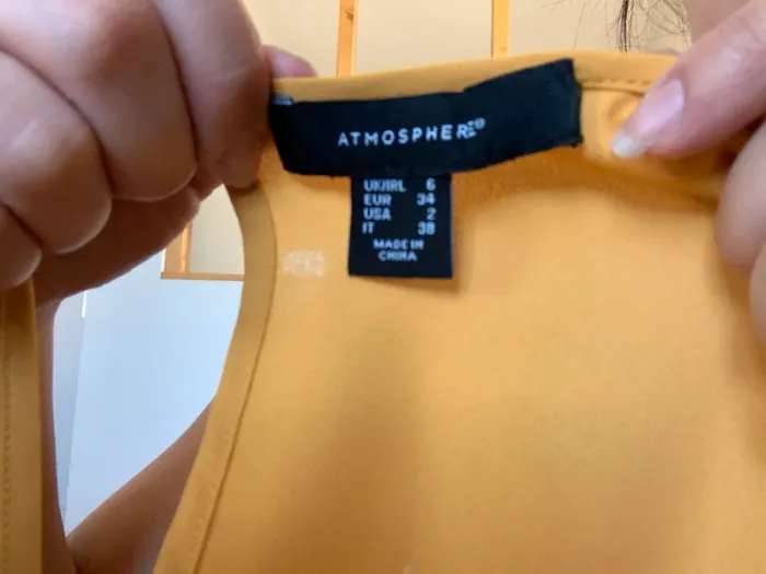 Blouse jaune atmosphère - photo numéro 4