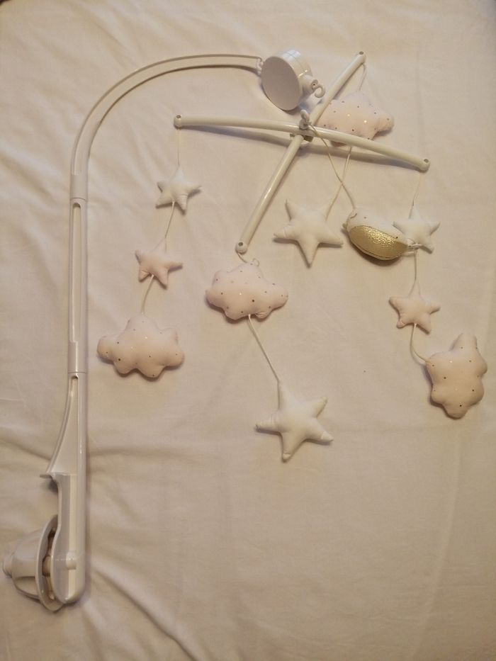 Mobile neuf maison du monde rose et blanc