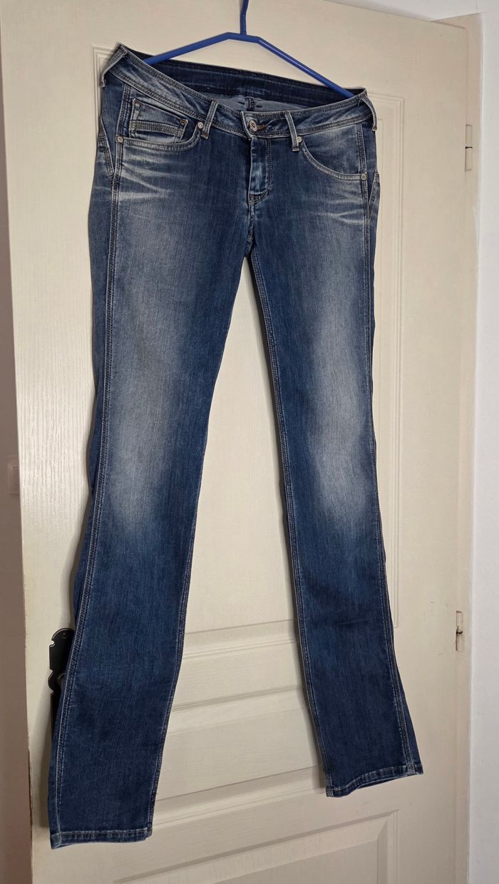 Jean Pepe Jeans London “Ruby” 💙 T.29 (≈38/40 FR) – coupe bootcut flatteuse – excellent état - photo numéro 9