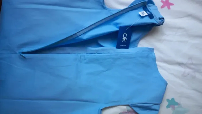 Robe bleue okaïdi t 8ans neuve - photo numéro 3