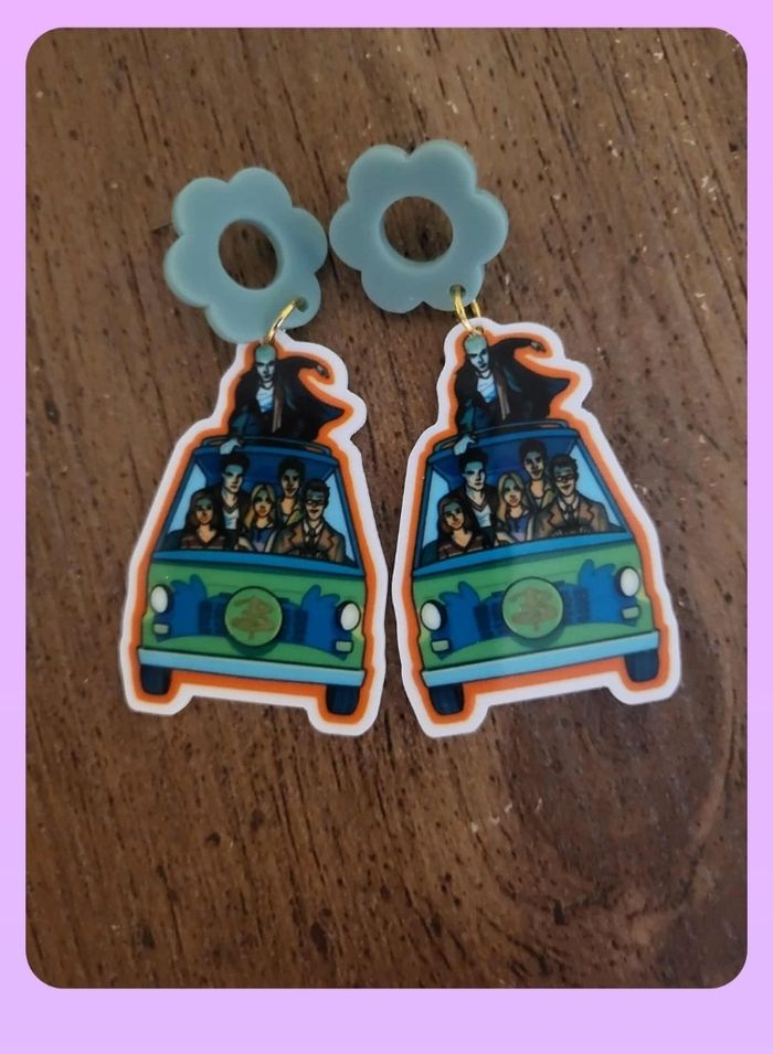 Boucles d'oreilles buffy contre les vampires