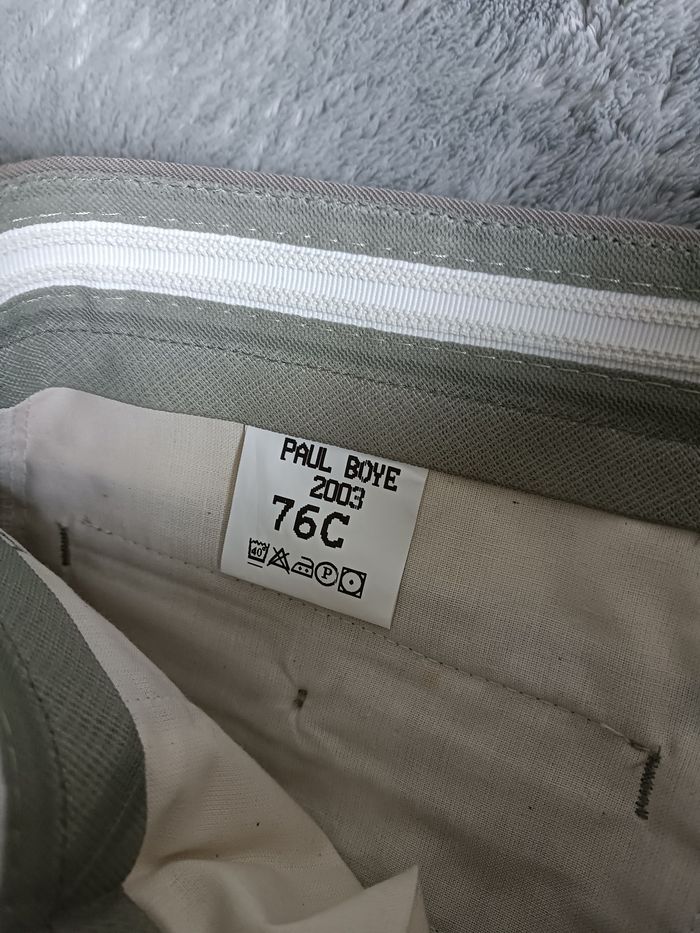 Pantalon beige homme classique élégant - photo numéro 5