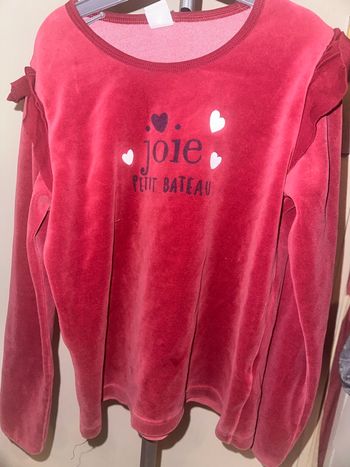 Haut de pyjama 10 ans petit bateau