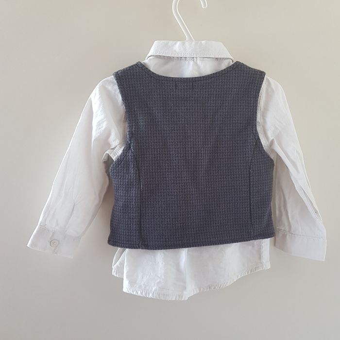Chemise, gilet et nœud papillon - photo numéro 5