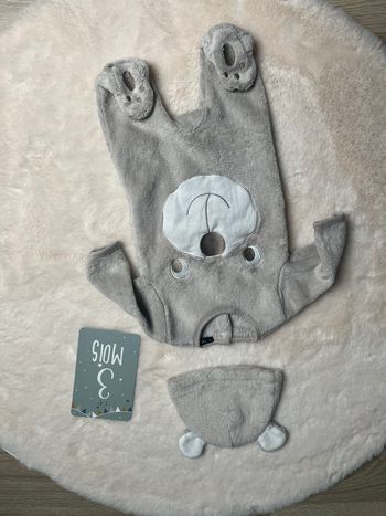 Lot de 3 pyjamas épais 3 mois