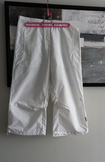 Pantacourt blanc Domyos