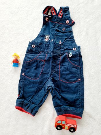 Salopette pantalon "panda"