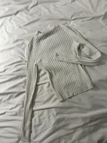 Pull blanc femme bershka