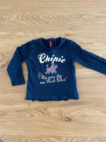 Haut longues manches Chipie 18 mois