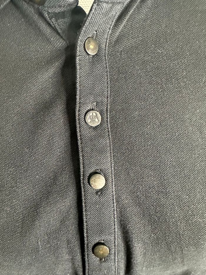 Polo noir et blanc Dark Vador Star Wars TL - photo numéro 4