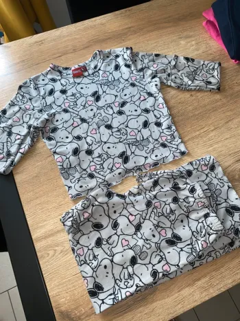 pyjama fille snoopy