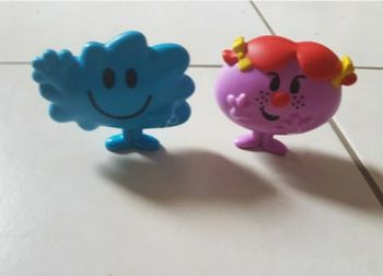 2 Figurines Mc Donald's Monsieur Madame