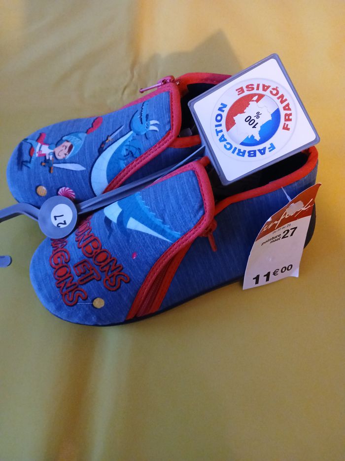 chaussons chevalier dragon 27 - photo numéro 2