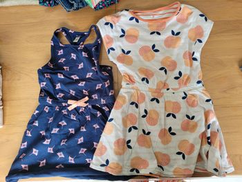 Lot 2 robes fille 4 ans