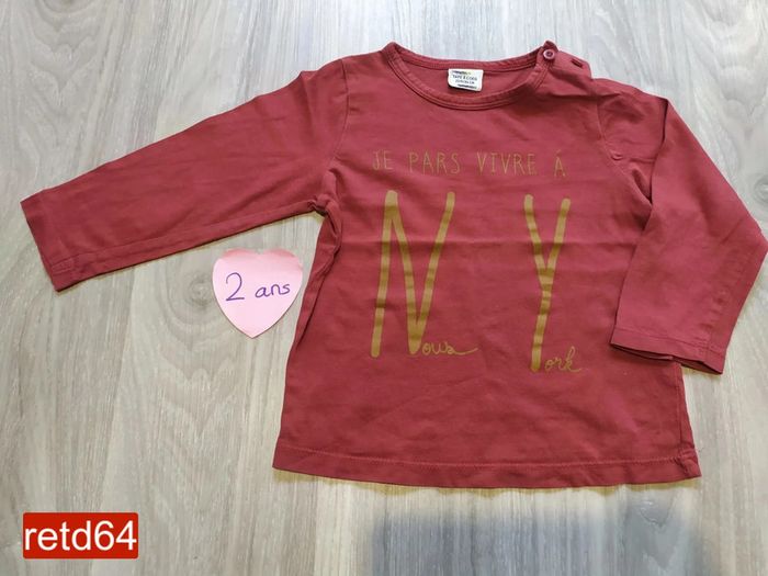 t-shirt ML 2 ans