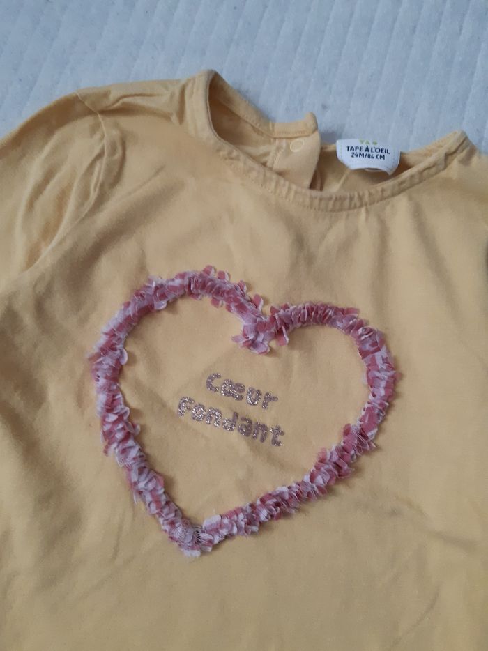 Tee shirt manches longues TAO 24 mois - photo numéro 2