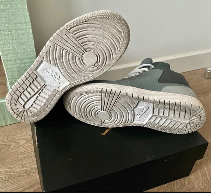 Air Jordan 1 Flight 3 BG Montante Grise - photo numéro 12