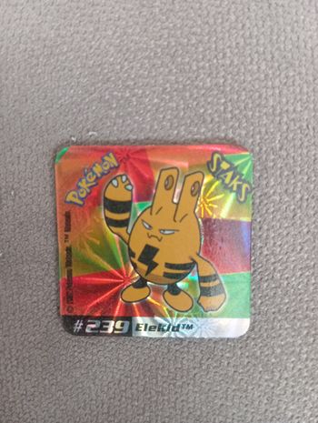Magnet Pokémon Staks 2002 N°239 Elekid