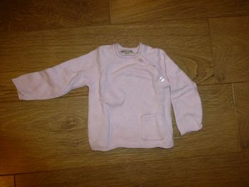 Pull coton et laine - 6 mois - GRAIN DE BLE