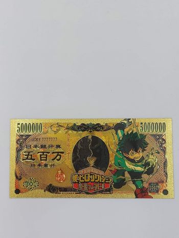 Billet de collection : My hero academia J0739