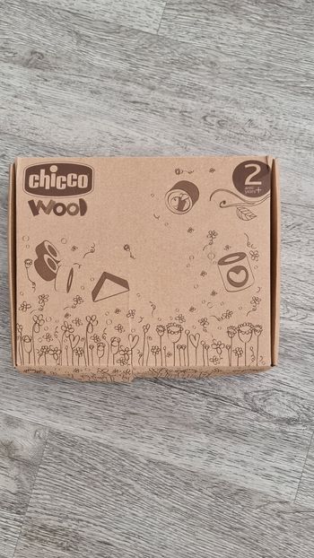 Jeu de construction en bois Chicco 2 ans