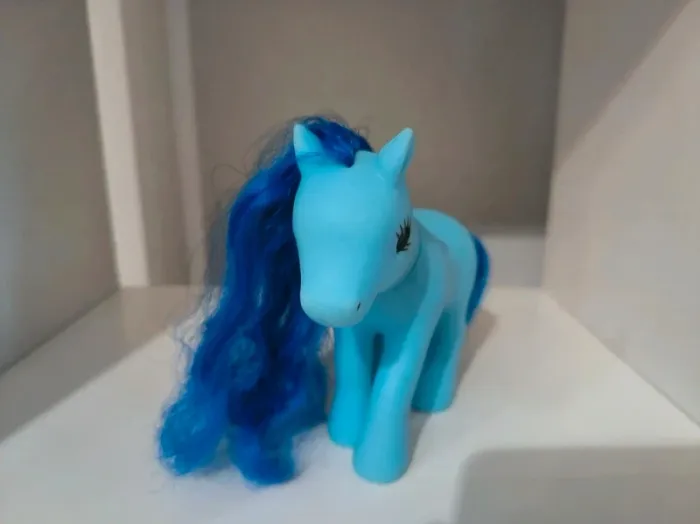 Mon petit poney my little pony bleu - photo numéro 2