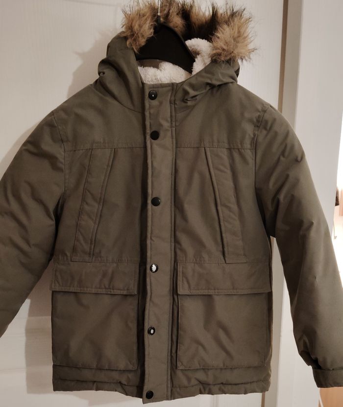 Manteau kaki garcon 10 ans hiver