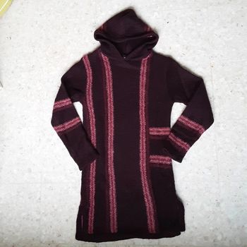 Robe pull à capuche