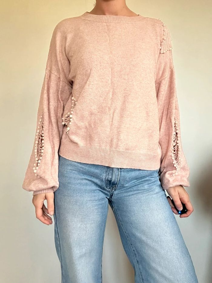 J&H Fashion Pull vieux rose – Taille 40/42 – Très bon état - photo numéro 5