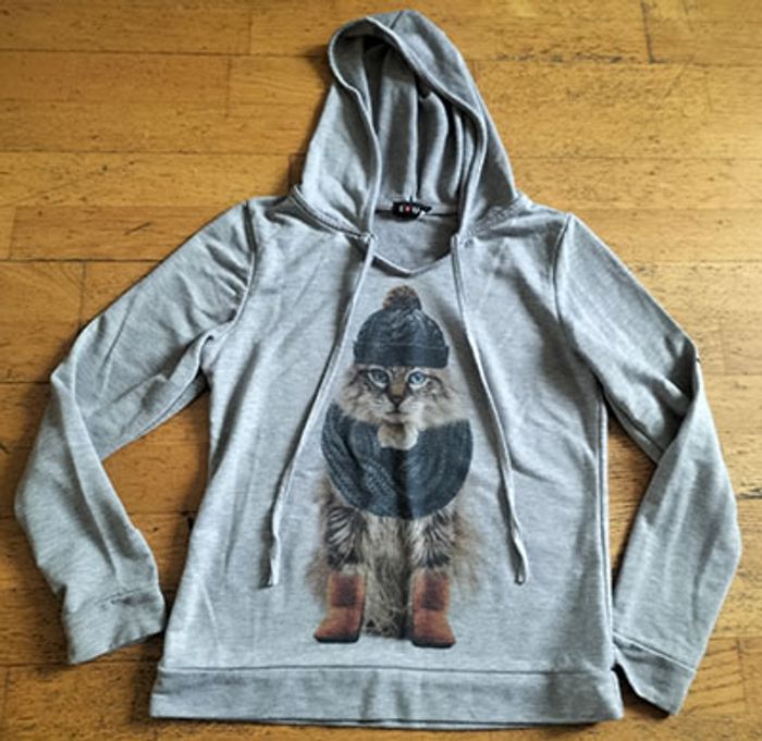 Sweat fille Taille 1 I LOVE LFM Voir mesures - photo numéro 3