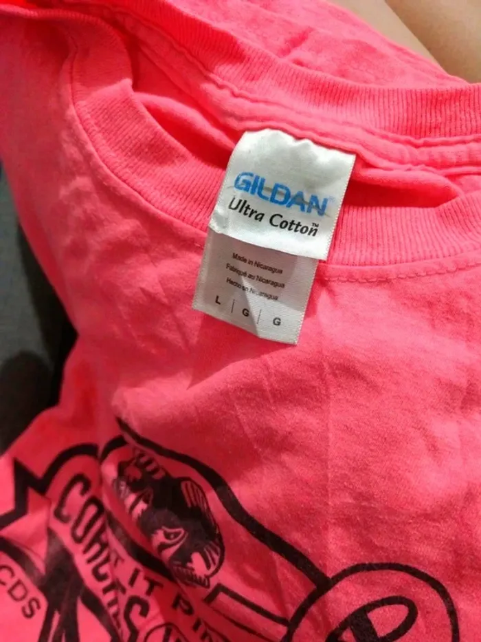 C36 t-shirt rose Gilban L - photo numéro 3