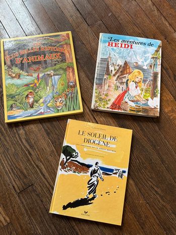 Lot trois livres enfant