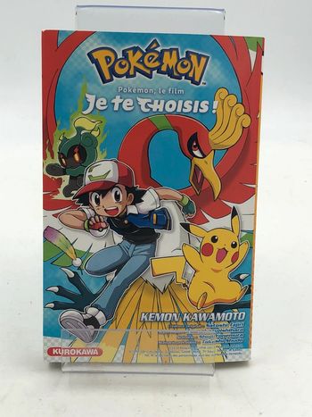 Livre manga Pokémon le film, je te choisis !