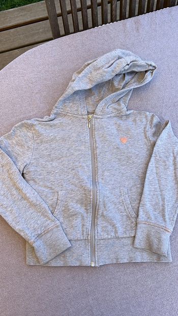 Sweat zippe fille 10 ans