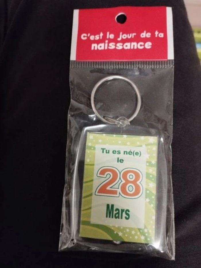 Porte clef 28 mars
