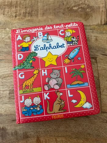 Livre l’imagerie de l’alphabet