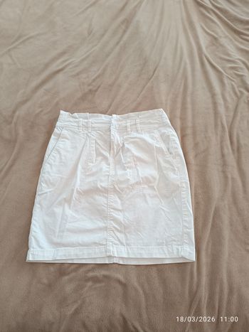 Jupe blanche taille 34