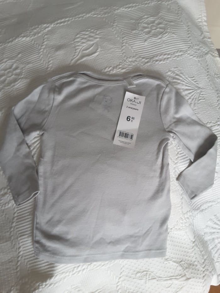 Tee shirt neuf 2 ans "okaidi "