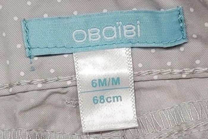 Short léger- Taille 6mois, 68cm - photo numéro 6