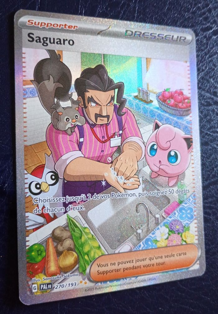 Carte pokémon Saguaro 270/193 Évolutions à Paldéa. Fr - photo numéro 2