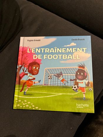 Livre pour enfants macdo esprit sportif l entraînement de football