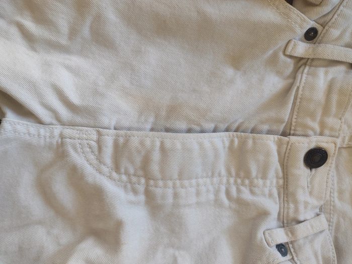 Pantalon blanc homme taille 34 S h&m - photo numéro 3