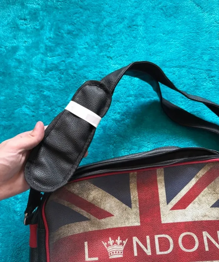 Sac besace motif Union Jack - Sac London - photo numéro 4