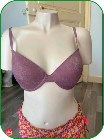 🌷Soutien gorge rose violet 90B🌷