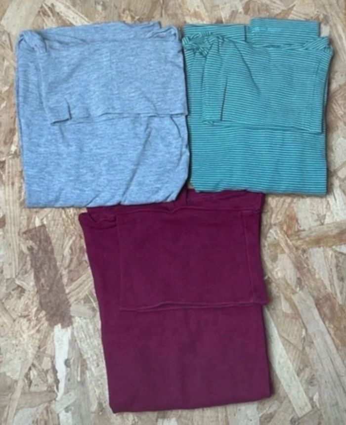 Lot de 3 sous pulls 10 ans C&a