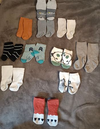 Lot de 11 paires de chaussettes