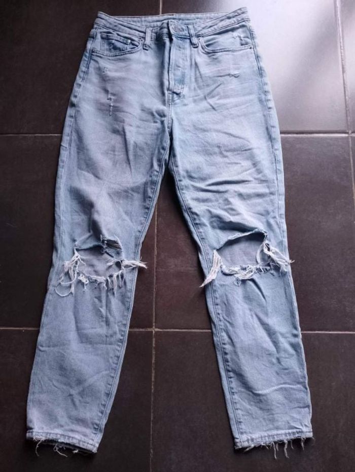 Jean mom troué H&M
